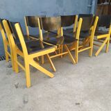 8 Baumann bistro chairs