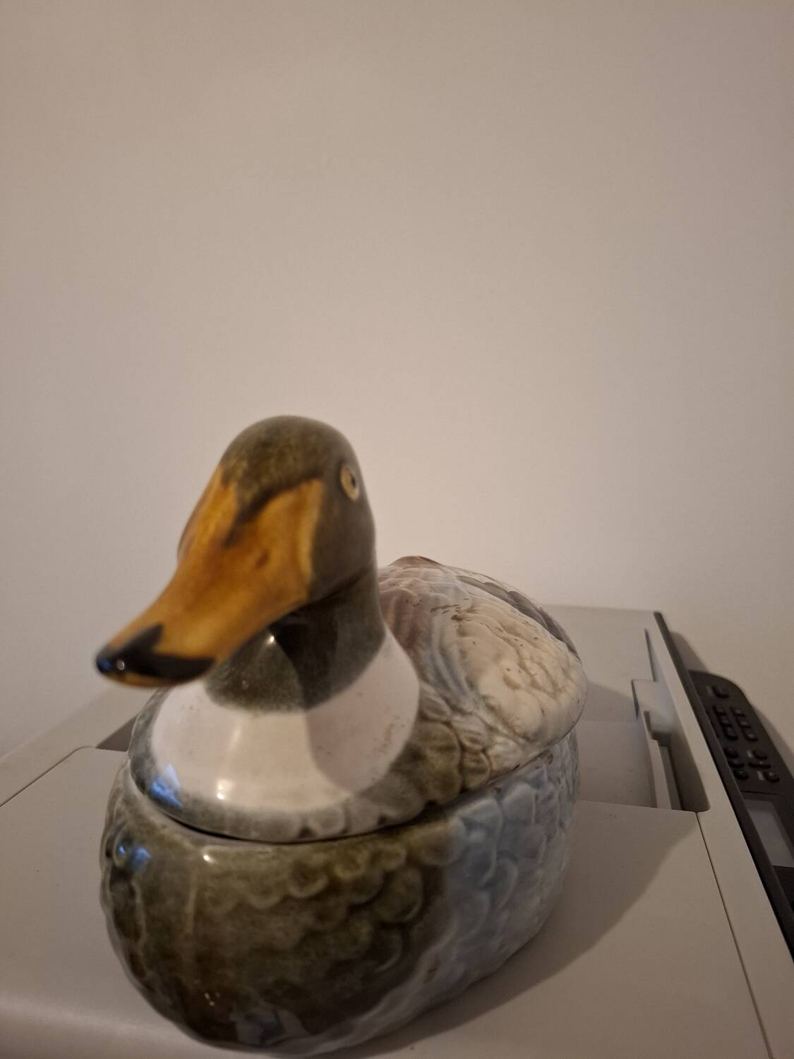 Ceramic duck terrine