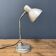 Lampe de bureau Bauhaus gris argenté