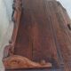 Louis XIII cylinder desk in carved oak, 19th century.