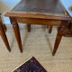 Pair of art deco style wooden chairs