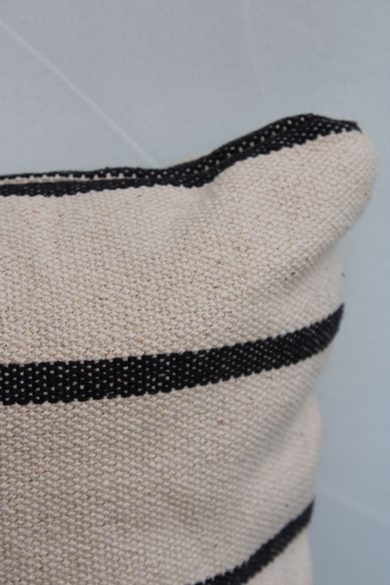 Striped cushion
