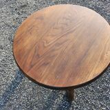 Aranjou Table basse d'appoint, Orme, France, années 1970/80