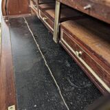 Bureau de dame à cylindre en acajou, époque Louis XVI