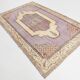 Lilac & Beige Orientel Boho Vintage Persian Rug, 176x282 Cm