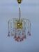Lustrous rose Murano glass from the 1980s.