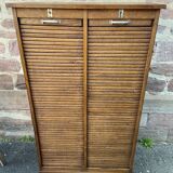 Sliding curtain binder 1950