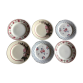 Assiettes à dessert Digoin Sarreguemines