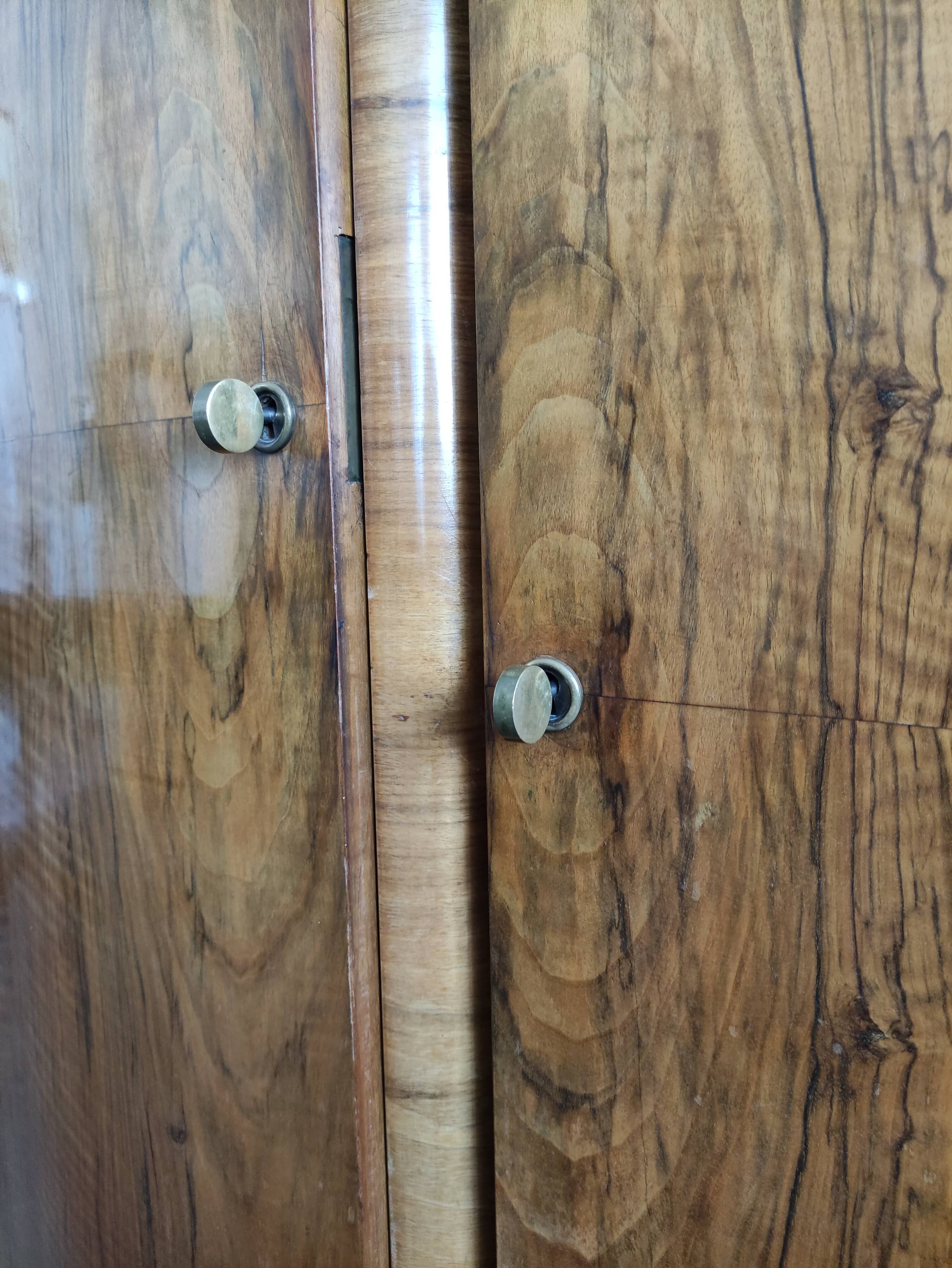 Asymmetrical wardrobe Art Deco style 50/60