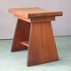 Dressing table in teak of the 1950s