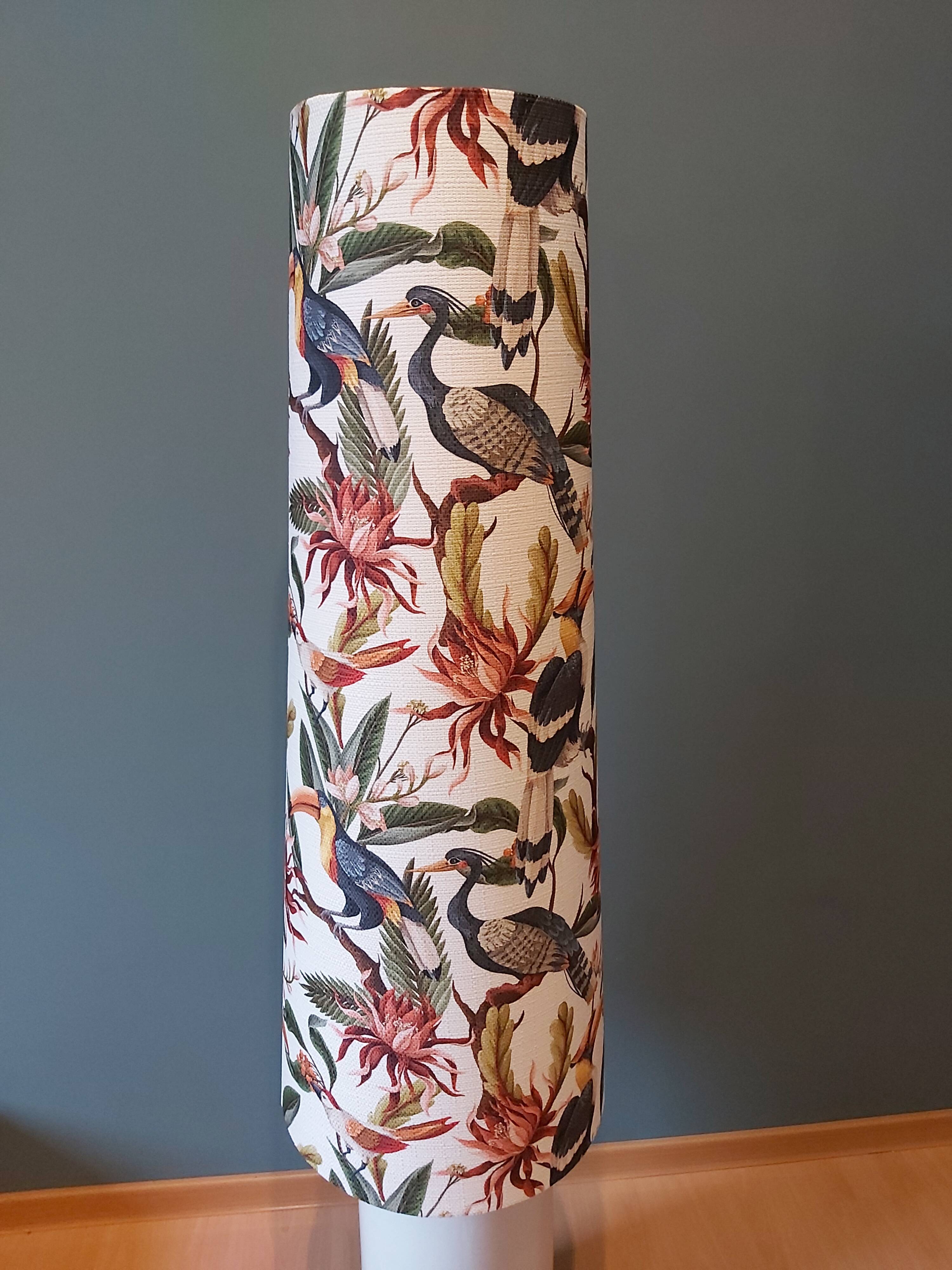 Large ceramic lamp, 1970s.