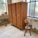 Rattan cabinet