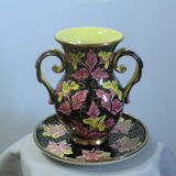 Vase et plat