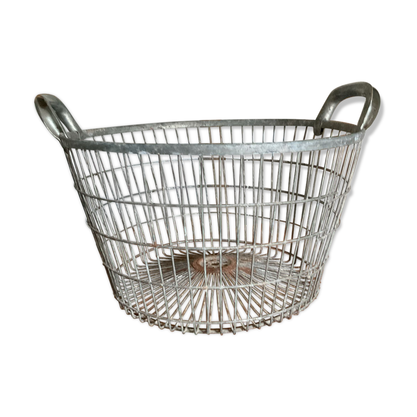Industrial metal basket