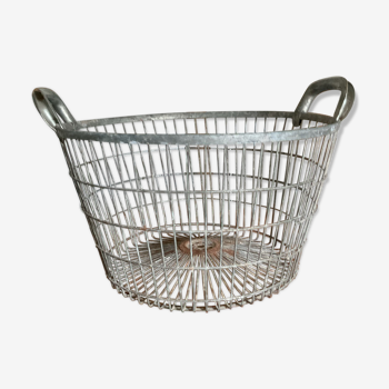 Industrial metal basket