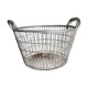 Industrial metal basket