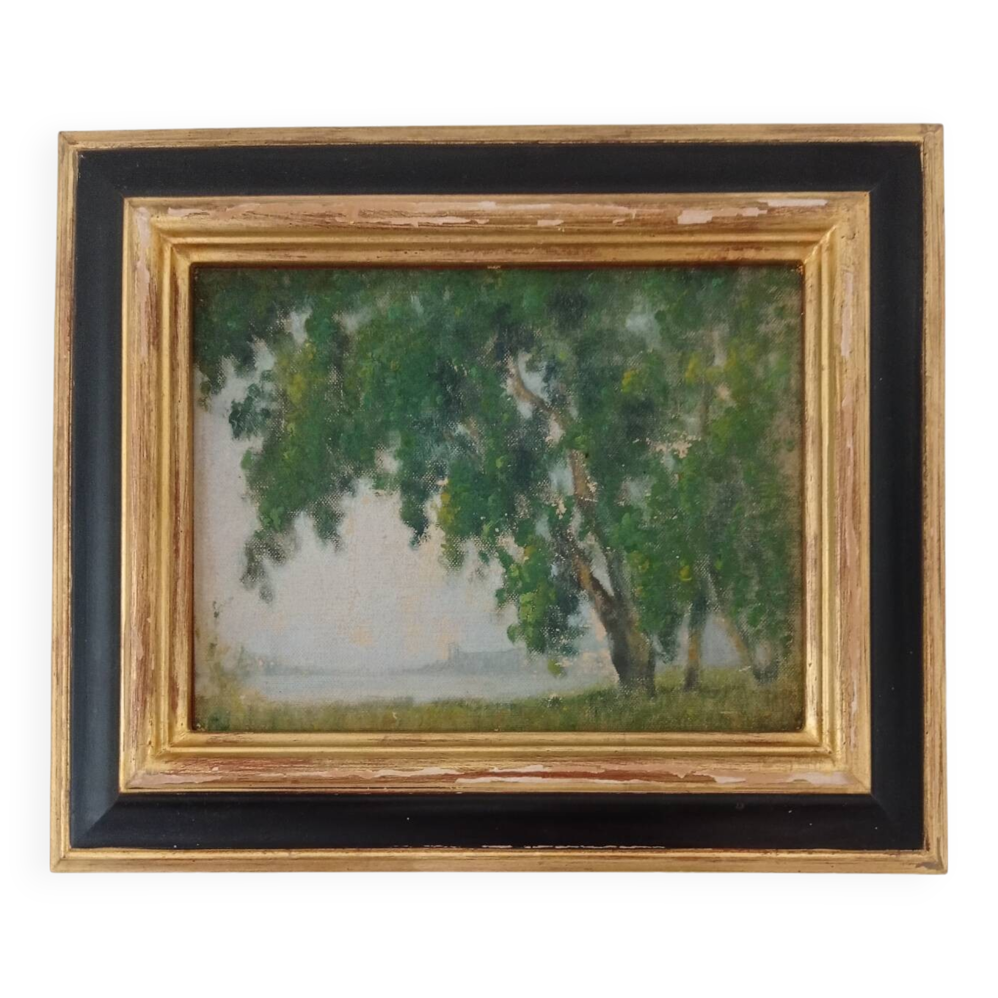 Painting by Marcel Lavollée