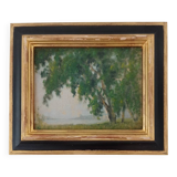 Painting by Marcel Lavollée