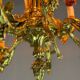 Louis XVI Style Basket Chandelier in Gilt Bronze Circa 1880