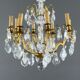 Louis XV style chandelier with pendants, 19th century