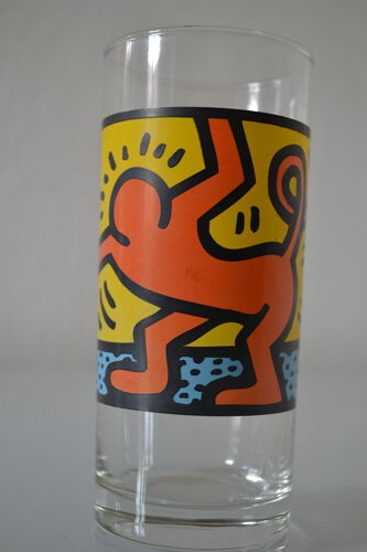 Verre Keith Haring