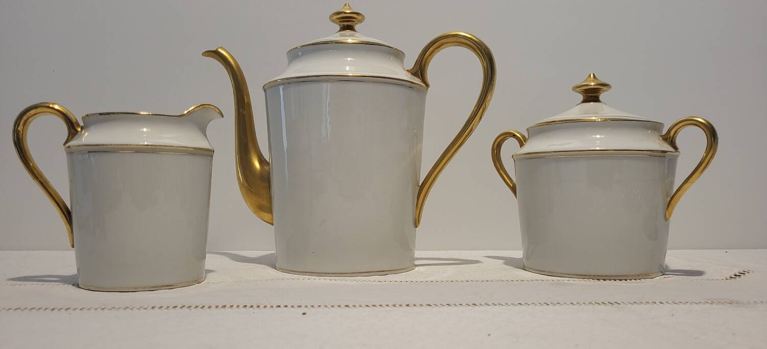 Porcelain coffee service