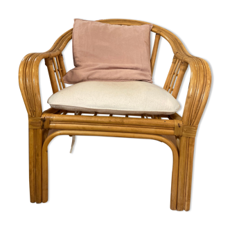 Rattan armchair