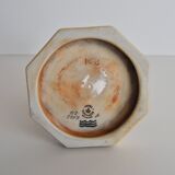 Royal Copenhagen Crackle glaze porcelain candle holder,Denmark 1950s