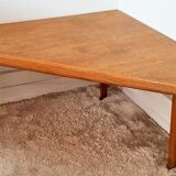 Oak tripod angle low table