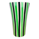 50s ceramic vase with Saint Clément stripes