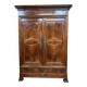 Armoire Bourguignonne En Noyer Massif