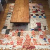 Tapis style boucherouite 100x120cm
