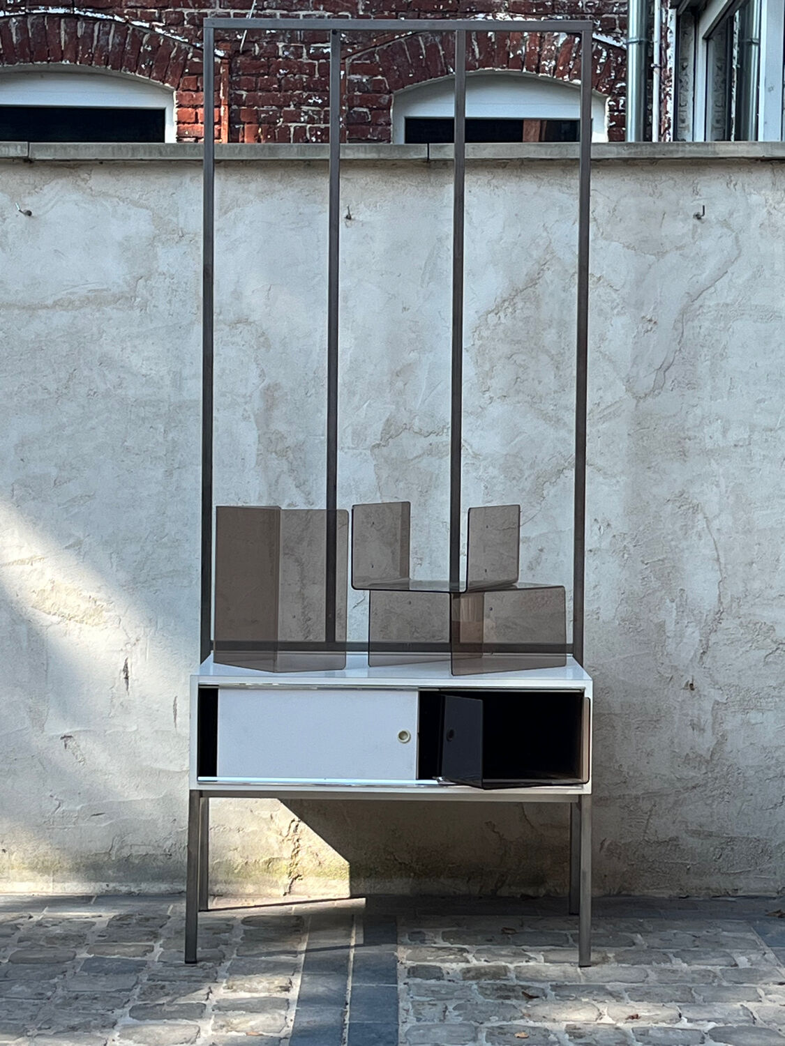 Plexiglass shelf & funky 70s