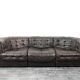 De Sede DS-11 three seater in chocolate braun leather