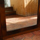 Art Deco trumeau mirror – rosewood