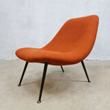 Armchair ‘Rusty Orange’ by Theo Ruth, Artifort
