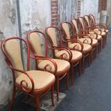 Sets of 8 FMG armchairs