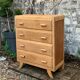 Art Deco wooden chest of drawers