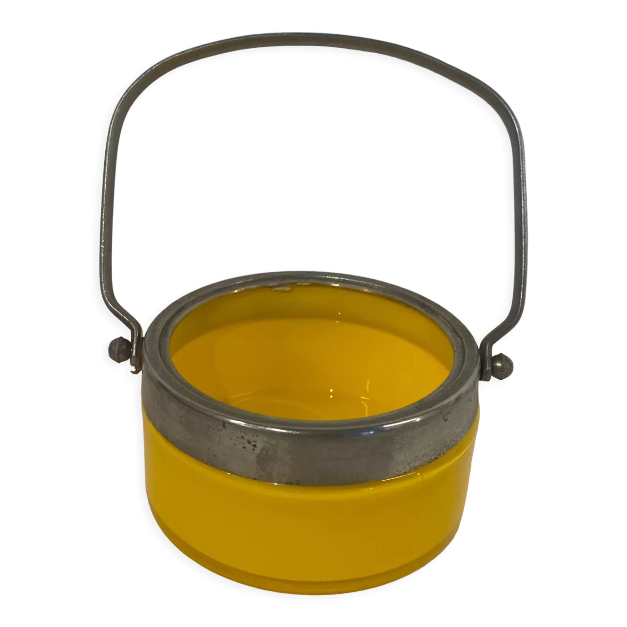 Vide poche jaune années 70