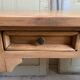 Old desk - natural patina - authentic charm