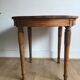 table d'appoint ronde en bois