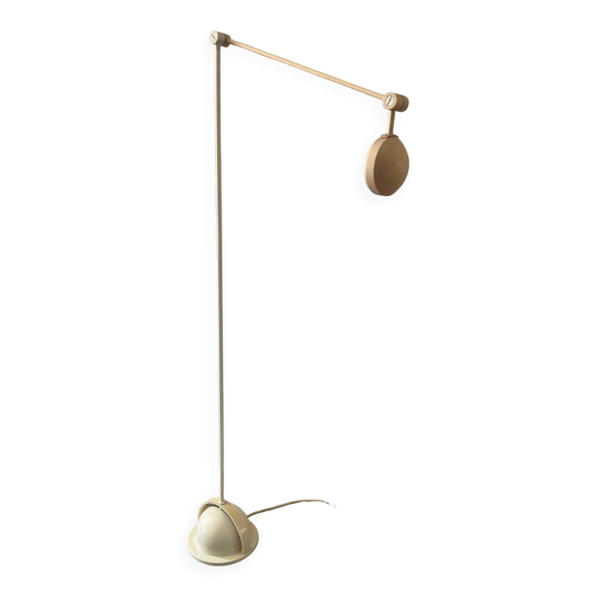 Vintage reading floor lamp from the 70s and 80s