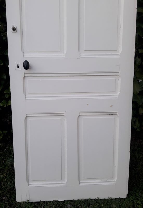 Communication door 82,5x216,8cm old molded