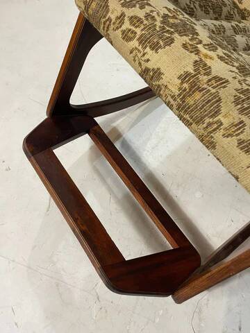 Rocking chair, Dřevotvar, 1970s, Czechoslovakia