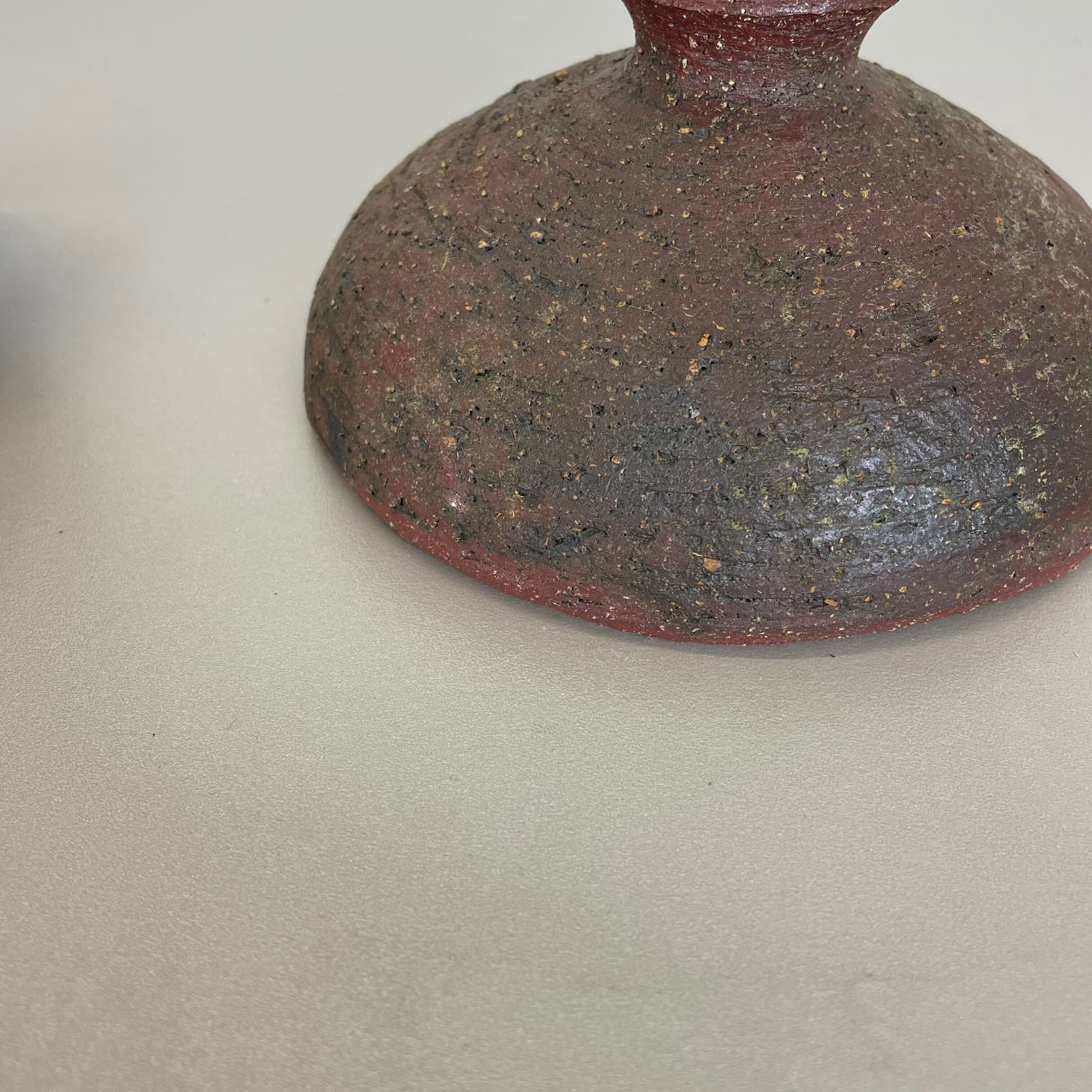 Set of 2 Studio Pottery Sculptural Objects Gerhard Liebenthron, Germany, 1970s