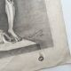 Old academic nude drawing based on an ancient statue.