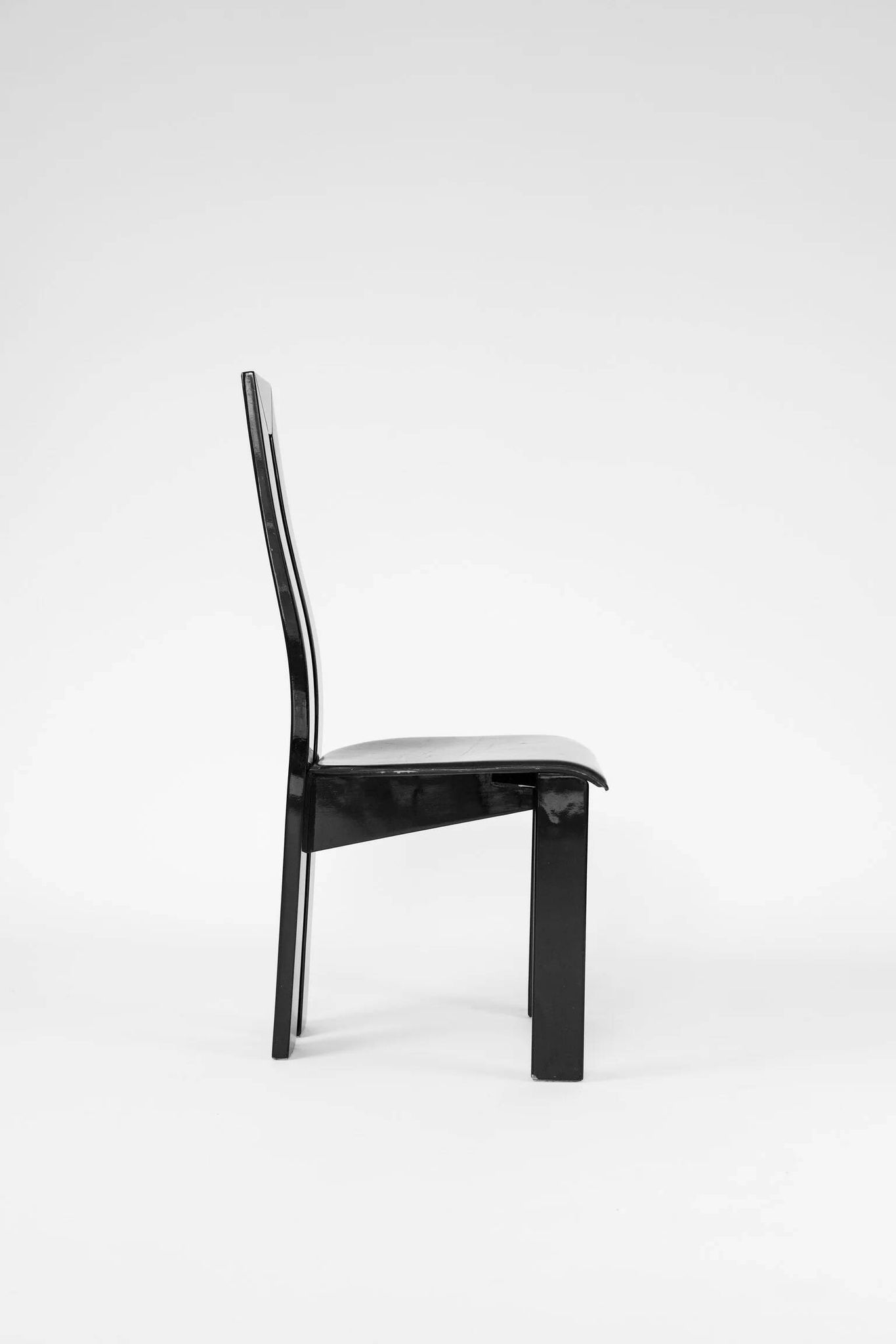 Set of 4 postmodern chairs by Pietro Constantini - Italy 1980s