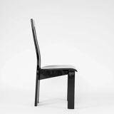 Set of 4 postmodern chairs by Pietro Constantini - Italy 1980s