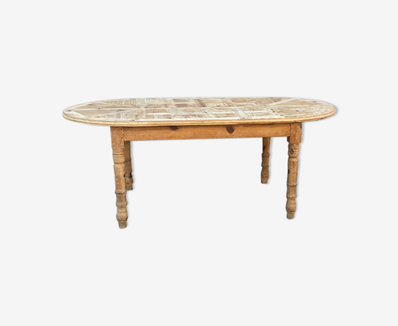 Table en pin nature