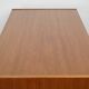 60s teak and brass chest of drawers